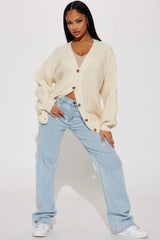 Couch Convo Cardigan - Cream