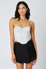 Glittered Corset Top