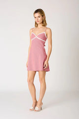 Gingham Mini Slip Dress