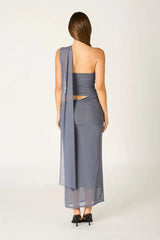 Mesh Maxi Dress