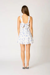 Vintage Floral Mini Dress
