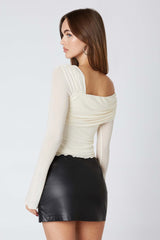 Asymmetrical Long Sleeve Top
