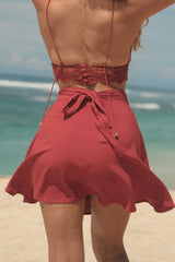 Ava Wrap Skirt