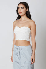 Crinkled Tube Top