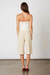 Mid-Rise Trouser Short