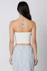 Crinkled Tube Top