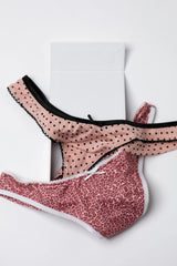 THE PINK CHEETAH THONG