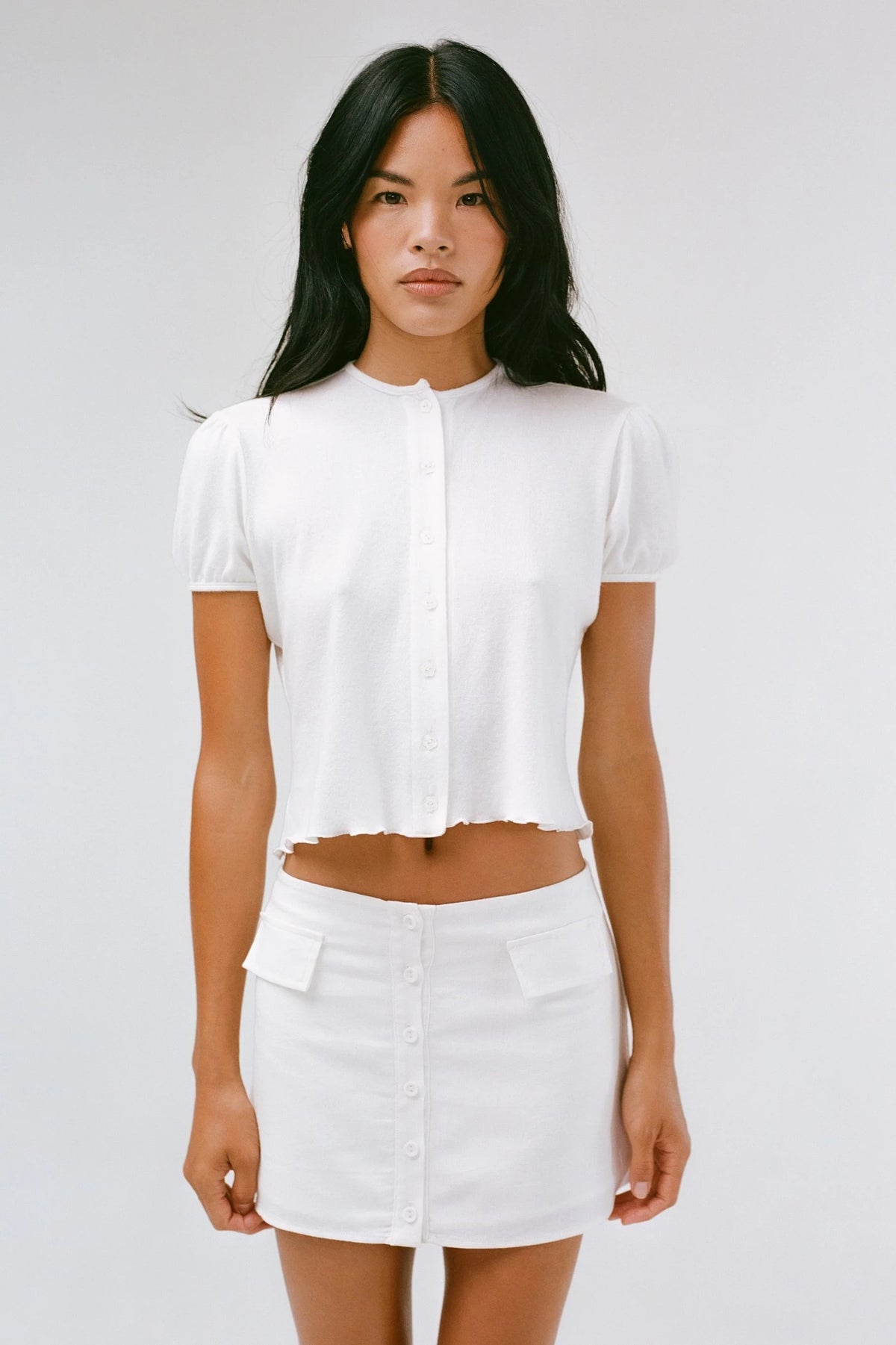 THE BONI SWEATER IN WHITE
