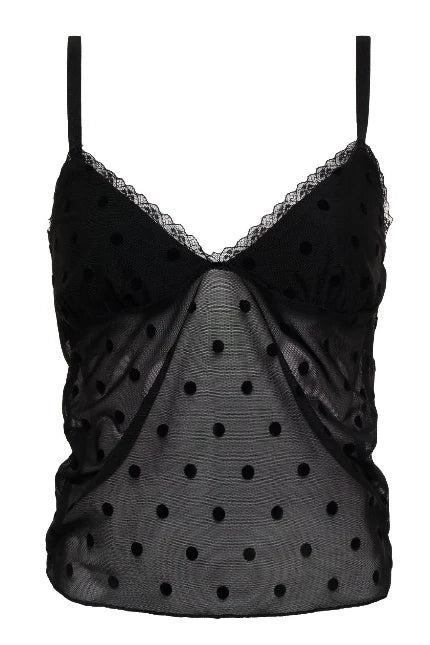 THE GIGI TOP IN BLACK