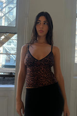 THE GIGI TOP IN CHEETAH