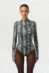 Naked Print Bodysuit