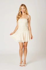 Dropwaist Sequin Mini Dress