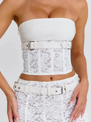 Vyorix LUNALLA TOP IVORY