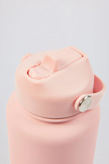 Thermos Water Bottle in Bubblegum Pink