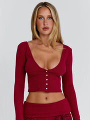 CEREZA TOP RED