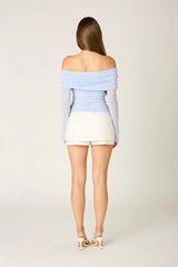 Off Shoulder Long Sleeve
