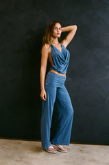 THE LIZA PANT IN BLUE