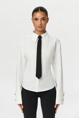 Suiting Pinstripe Tie