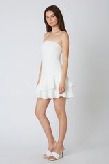 Strapless Double Tier Dress