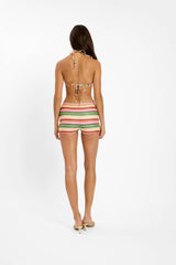 Swim Short | Emerald Stripe