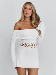 Vyorix SYLVAINE MINI DRESS WHITE