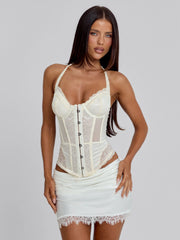 Vyorix STELLIX CORSET TOP IVORY