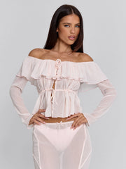 Vyorix TARAYA TOP PINK