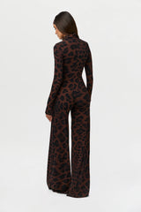 Naked Print Wide-Leg Jumpsuit