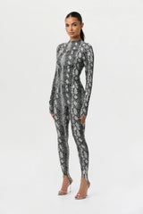 Naked Print Bodysuit