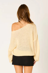 Slouchy Knit Sweater