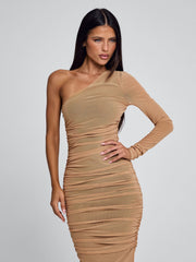 Vyorix REVA MAXI DRESS TAN
