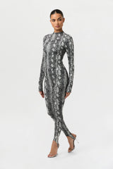 Naked Print Stirrup Legging