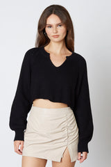 Ruched Mini Skirt