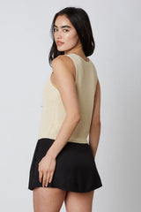 Pleated Mini Skort
