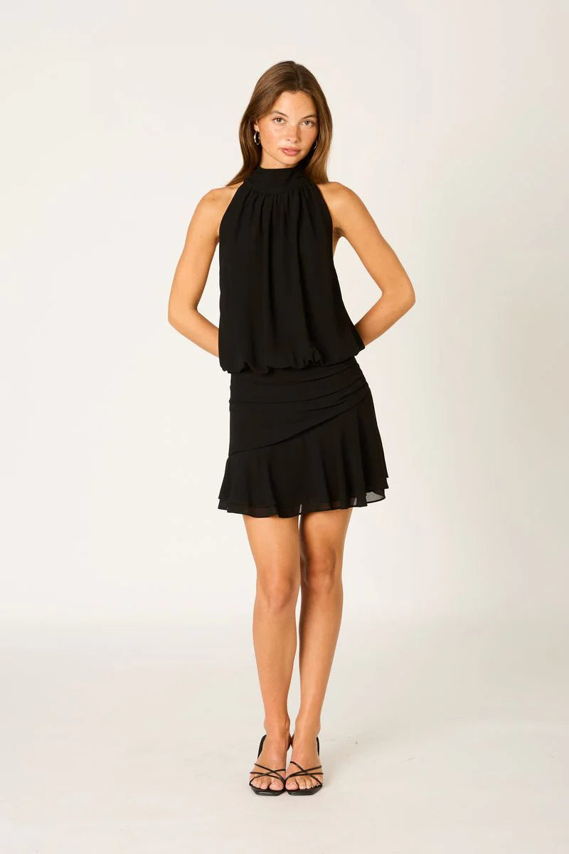Chiffon Mini Dress
