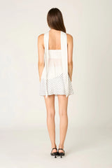 Asymmetrical Strapless Top