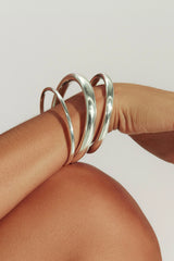 Silver Baby Cuff Bracelet