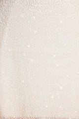 Embellished Asymmetric Neck A-Line Mini Dress in White