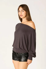Off-Shoulder Jersey Top