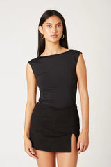 Backless top