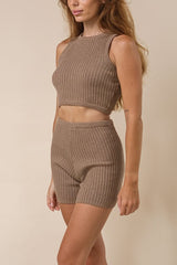 Clea Biker Knit Short