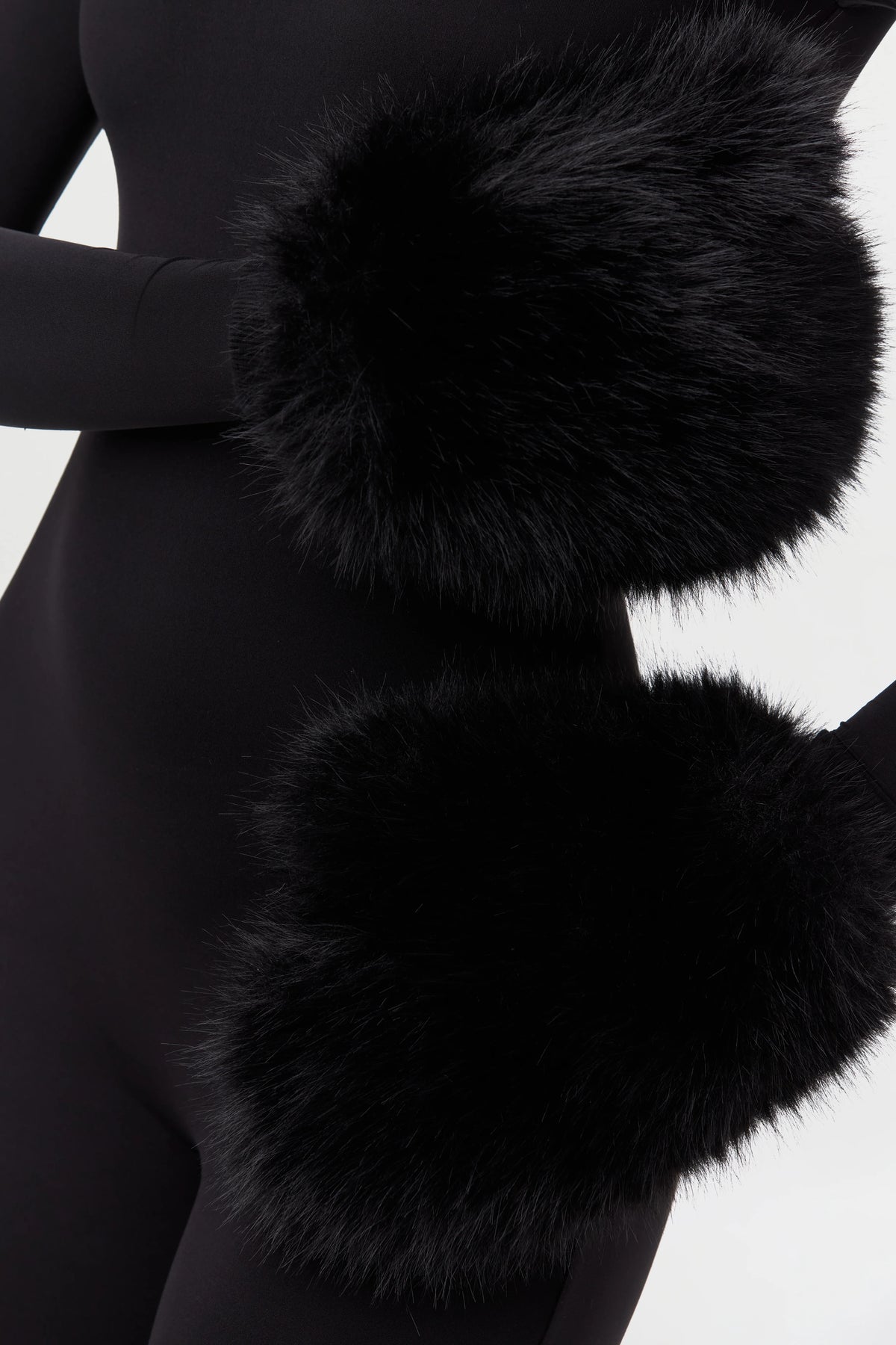 Faux Fur Mitten