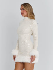 Vyorix OMEYA MINI DRESS WHITE