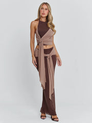 Vyorix NERINA TOP CHOCOLATE