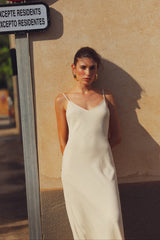 Georgette Maxi Dress | Ivory