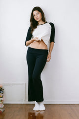THE NAVY RIB PANT