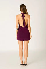 Stretch Jersey Wrap Dress