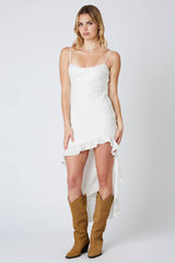 High Low Ruffled Dress