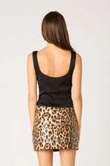 Satin Bustier Top