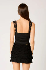 Peek-a-Boo Lace Tank